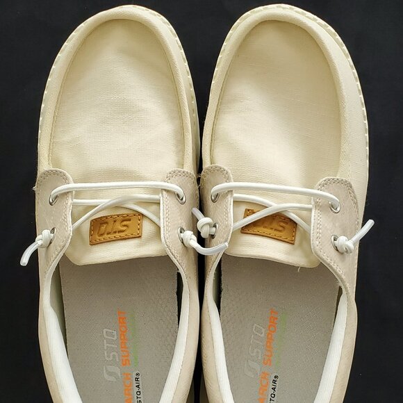 Stq Shoes - Women's Boat Shoes with Orthopedic Insole Slip On Shoes